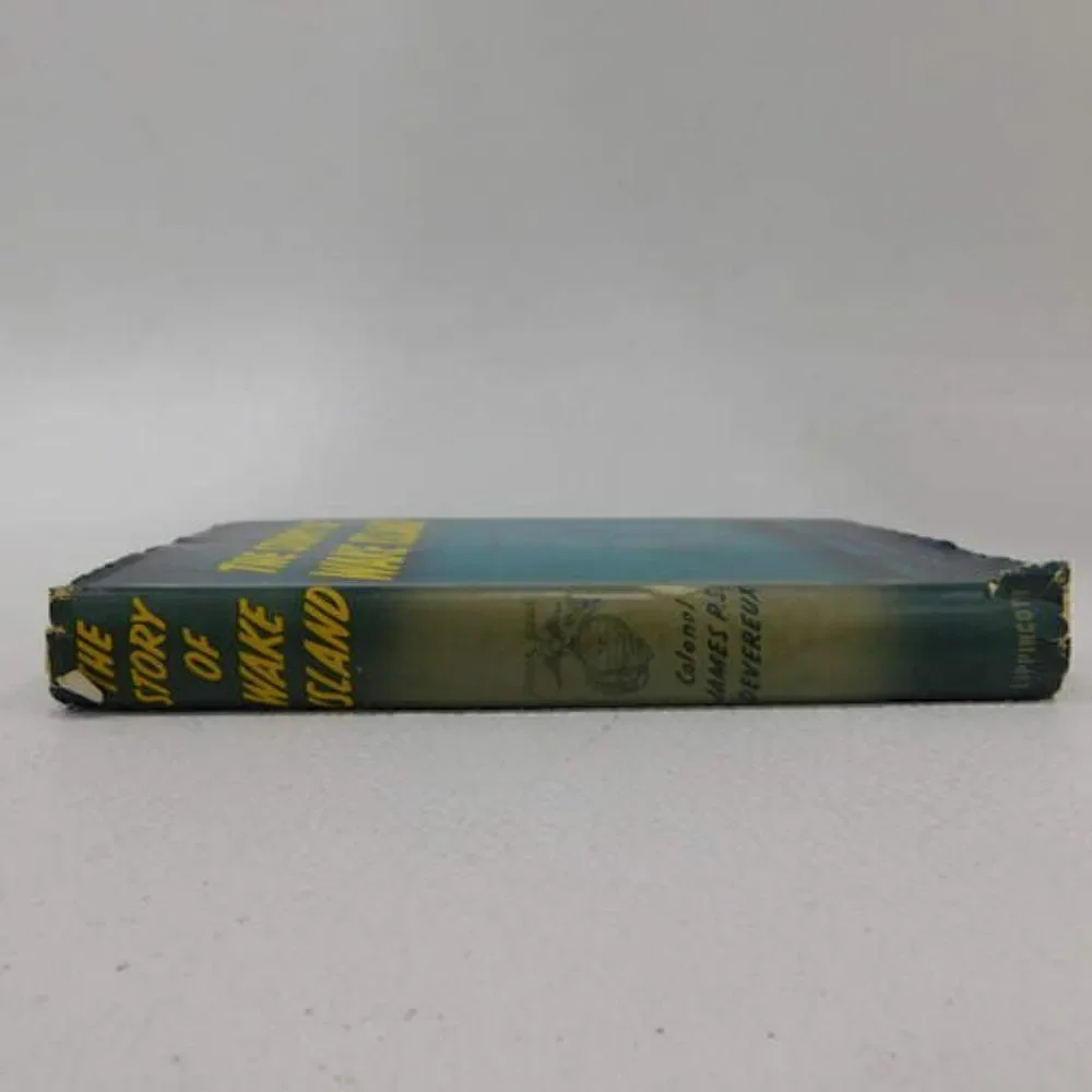 Vintage Book The Story Of Wake Island James P.S. Devereux 1947 Hardcover